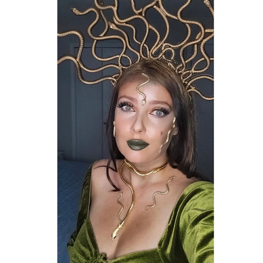 Madusa Halloween head piece